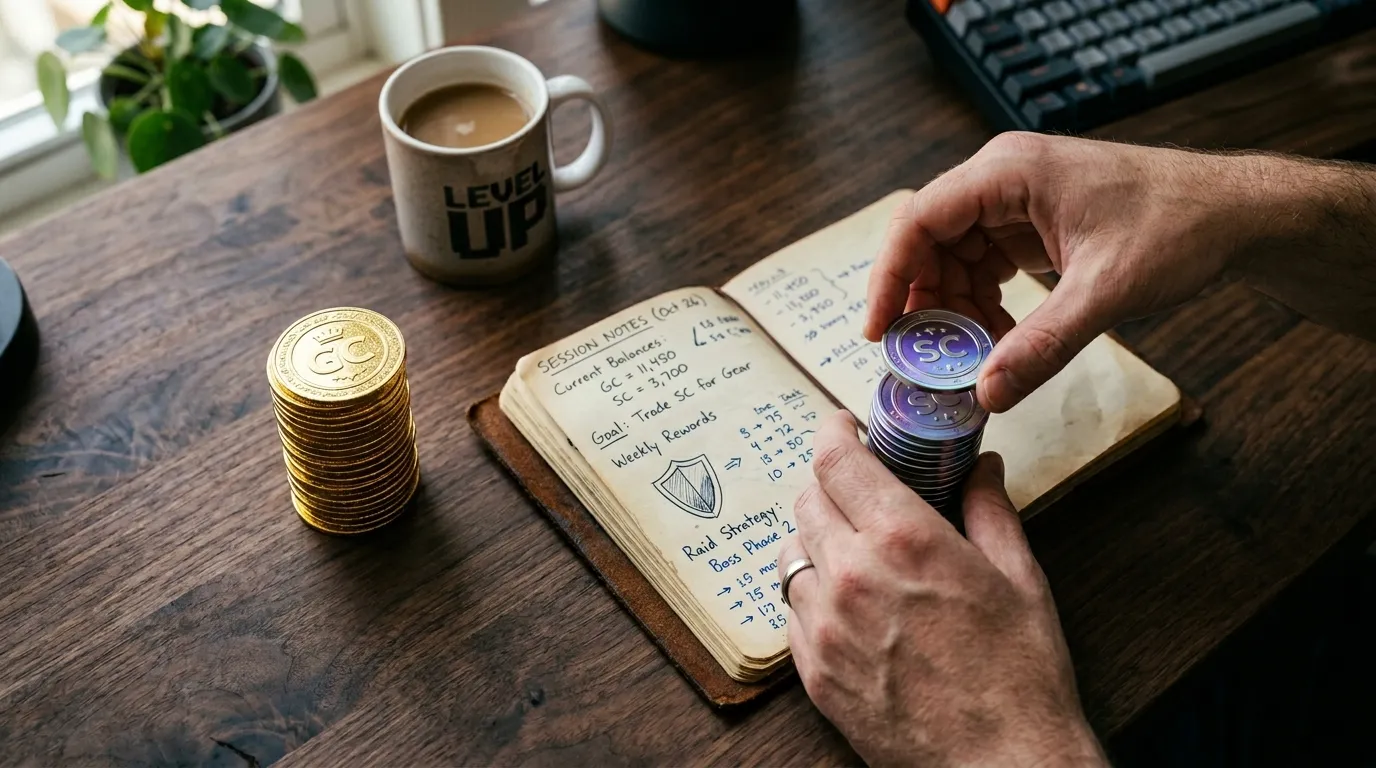 Gold Coins and Sweeps Coins comparison at sweepstakes casinos