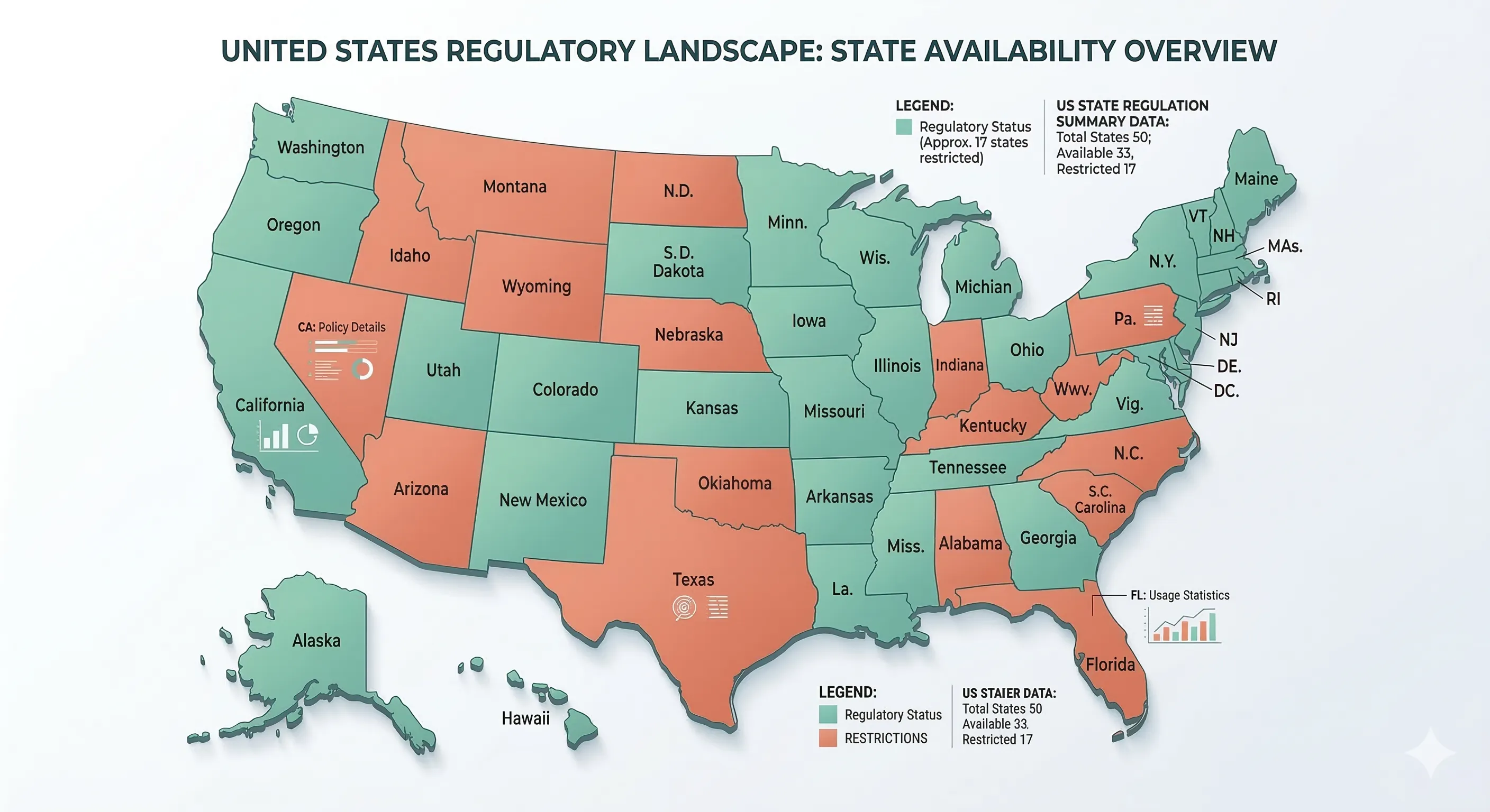 US map showing sweepstakes casino legal status by state in 2026